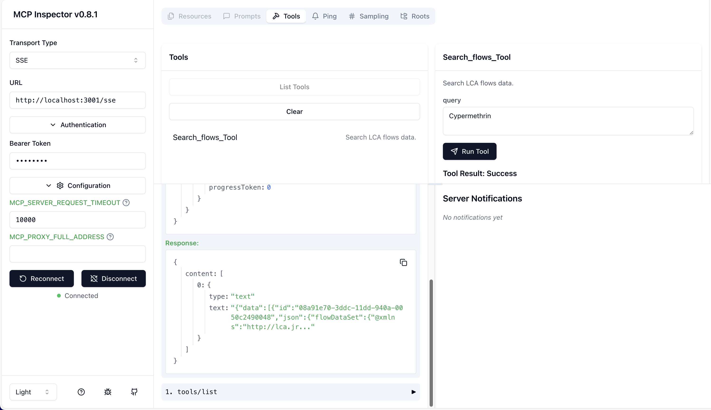 MCP-inspector